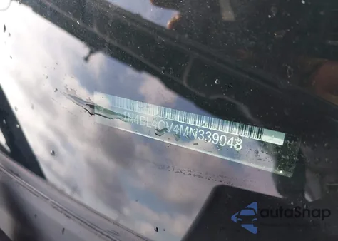 2021 Nissan Altima Sr Fwd from USA, damaged, VIN 1N4BL4CV4MN339048